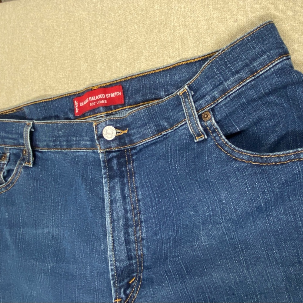 Levi’s classic relaxed stretch 550 size 16 short - Picture 3 of 11